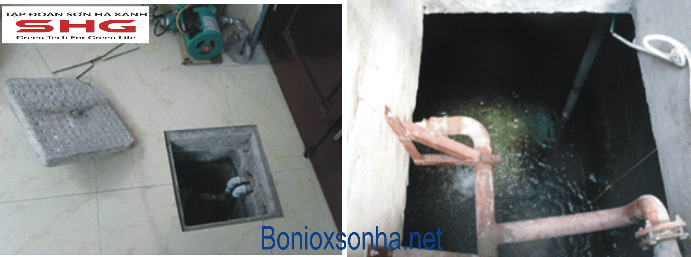 bể xây ghạch truyền thống