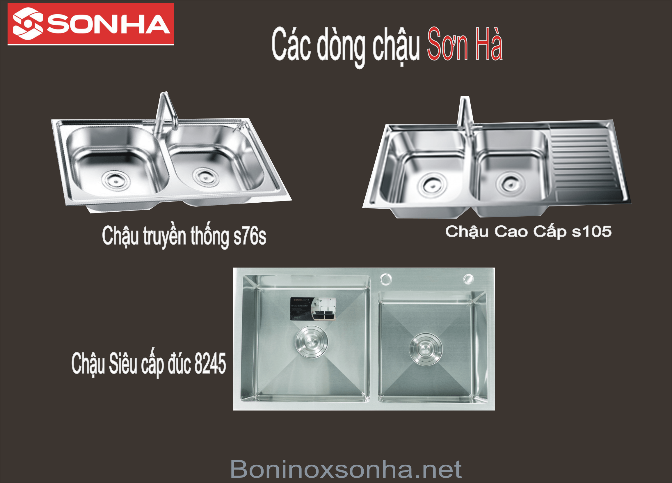 các dòng chậu sơn hà