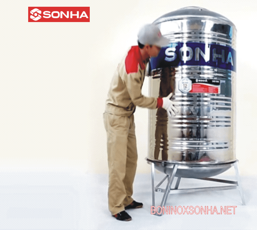 Bồn lắp đặt đã hoàn thành