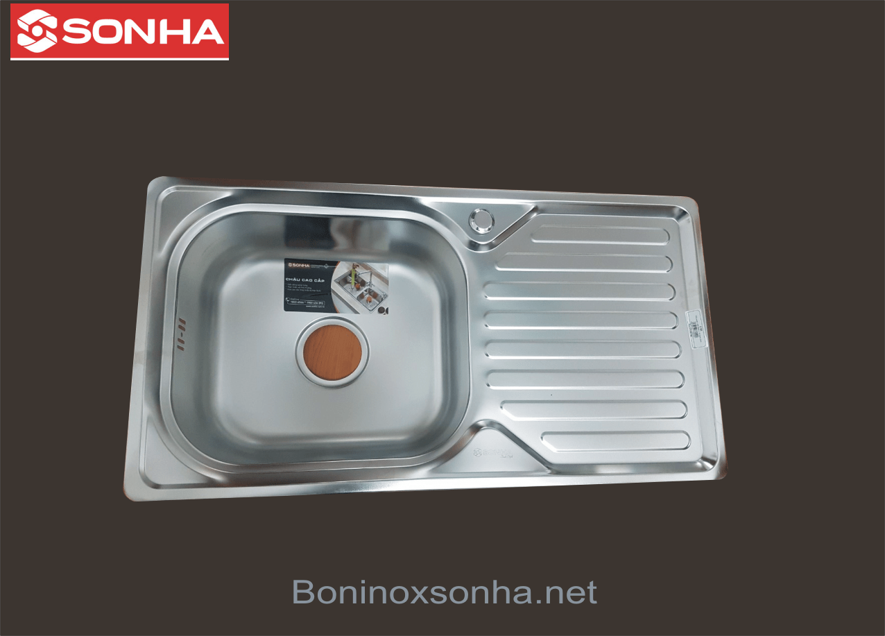 chậu 1 hố 1 bàn sơn hà