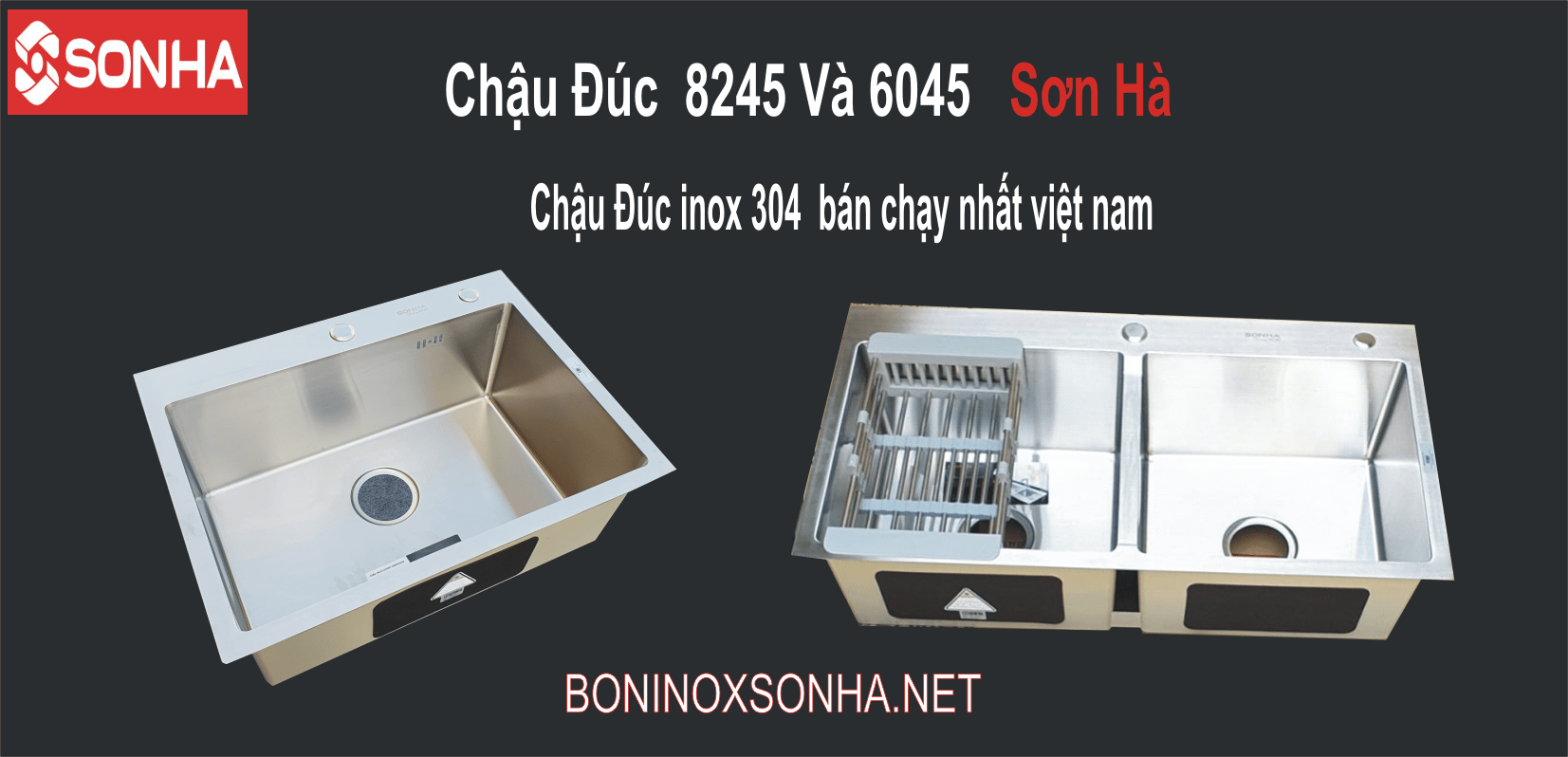 chậu đúc 8245 và 6045 sơn hà