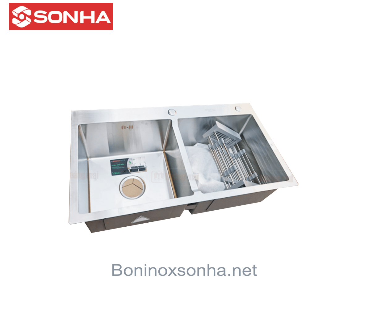 chậu đúc Luxury handmade 2 hộc cân  sơn hà