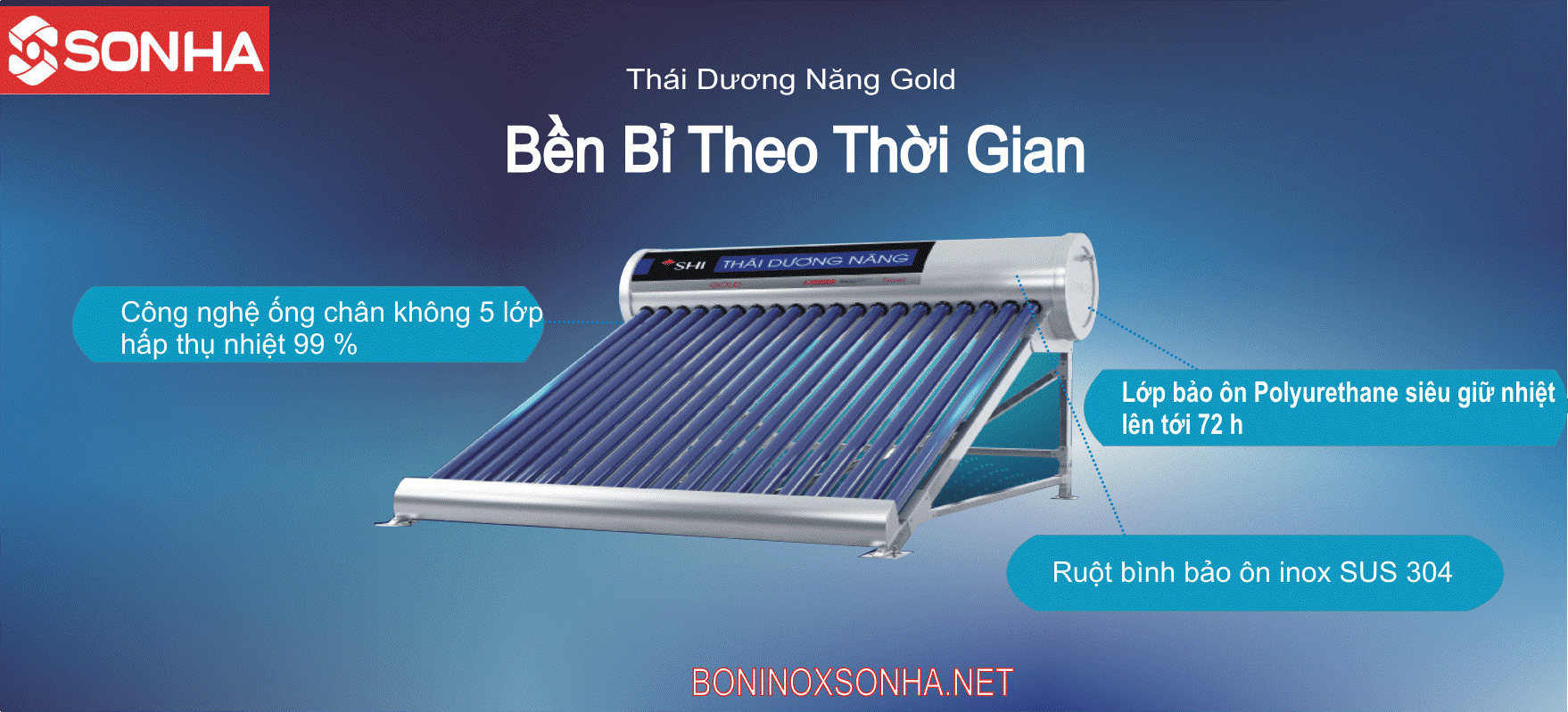 năng lượng gold chân không sơn hà