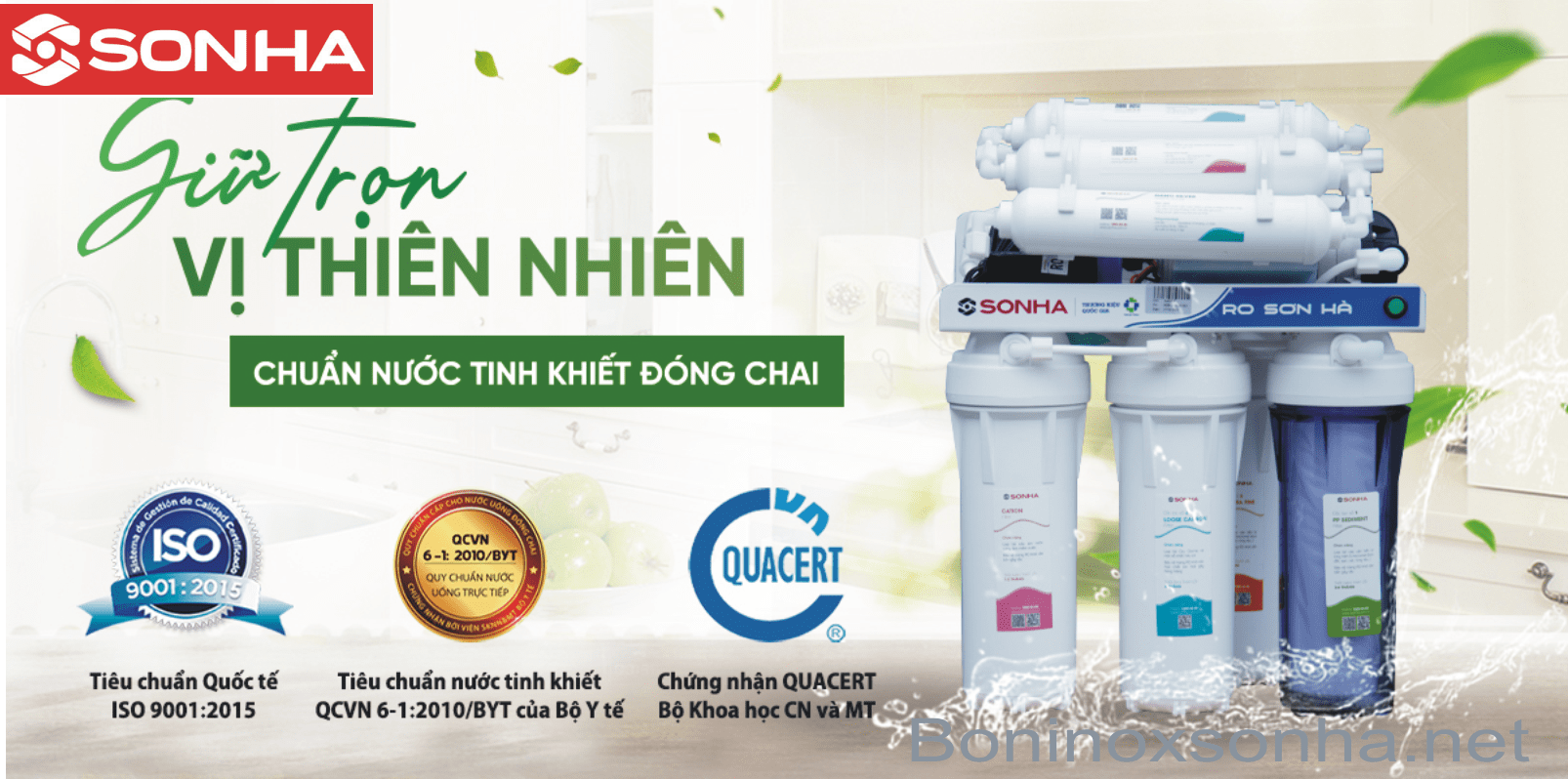 máy lọc ro sơn hà không tủ