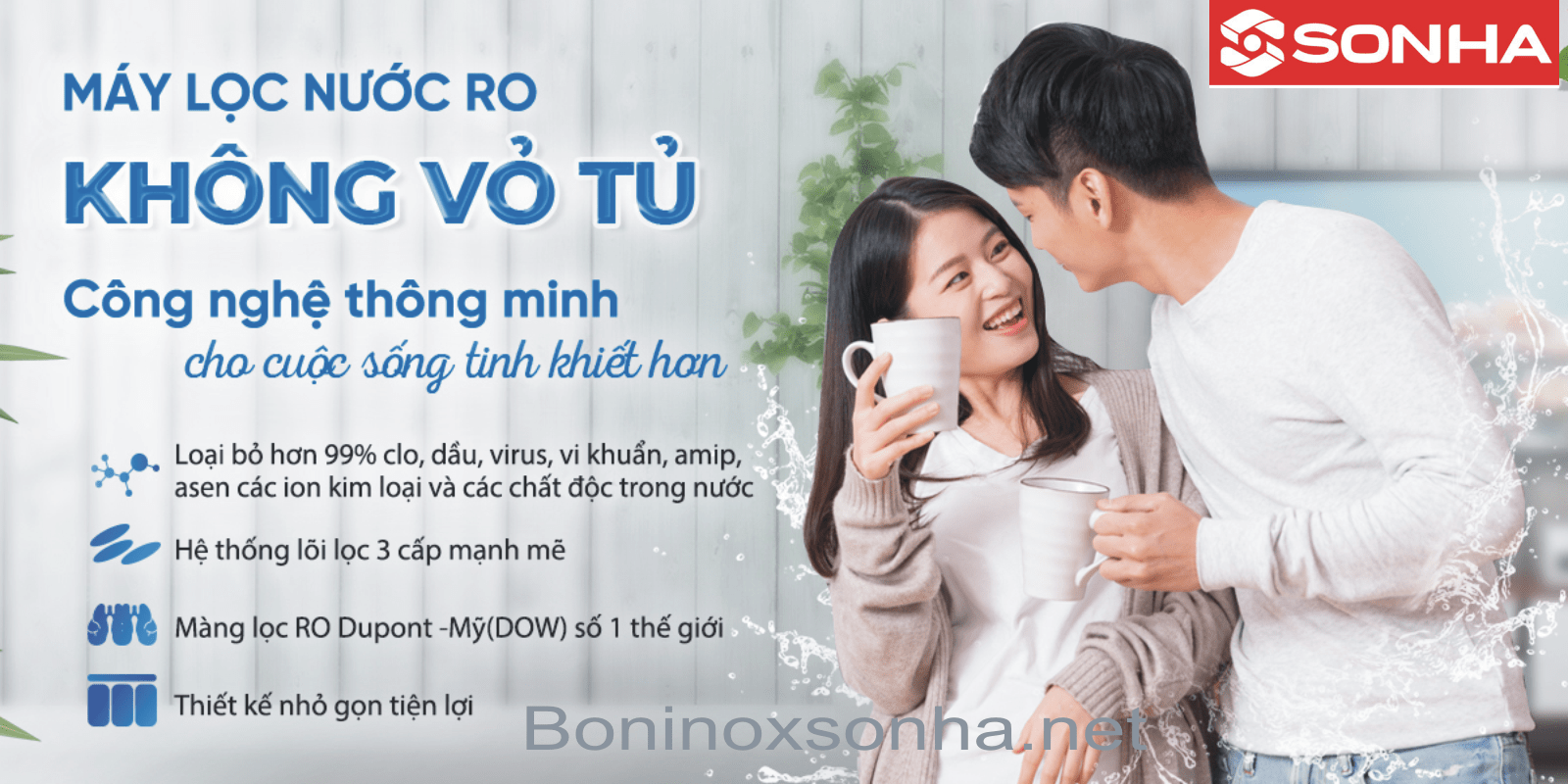 máy ro sơn hà
