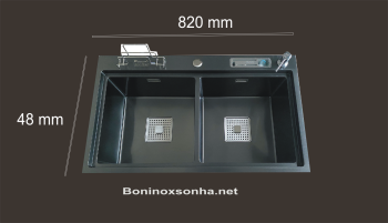 Chậu Kagol nano 8248 Bach 304 có cài dao