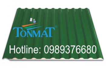 Ton Mat dòng ECO 11 sóng màu xanh