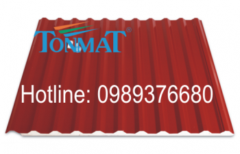 Ton Mat ECO 11 sóng màu Đỏ