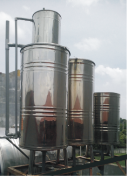 HỆ LỌC GIẾNG KHOAN HỆ 3 BÌNH INOX