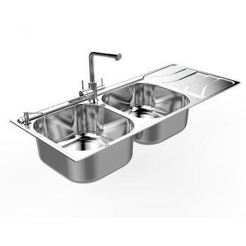 Chậu rửa bát inox S100 Plus